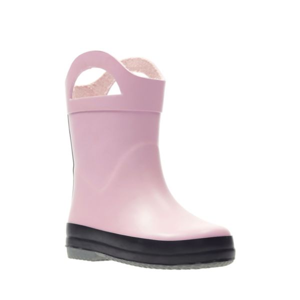 Clarks Girls Tarri Star Toddler Wellies Pink | CA-6584391